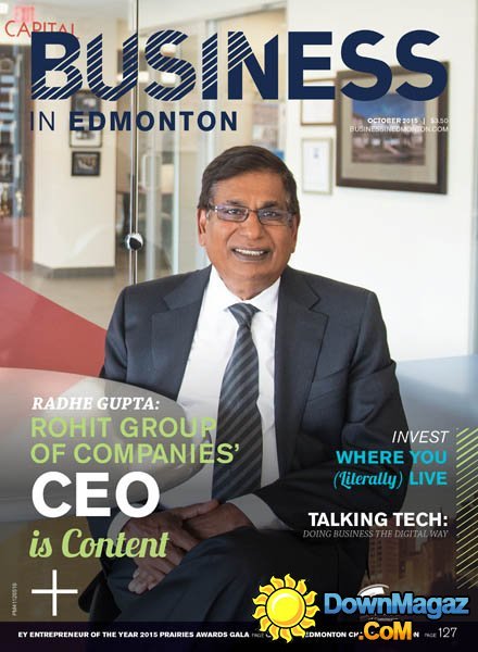 Business in Edmonton CA - October 2015 Business in Edmonton CA - October 2015