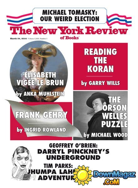 New York Review of Books - March 24, 2016 New York Review of Books - March 24, 2016