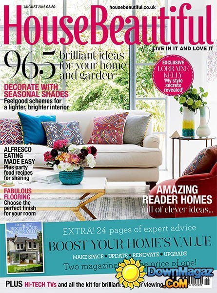 House Beautiful UK - August 2016 House Beautiful UK - August 2016