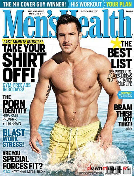 Men's Health South Africa - December 2012 Men's Health South Africa - December 2012
