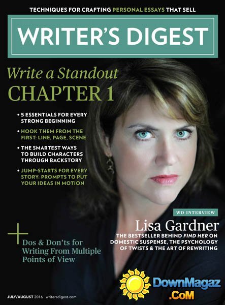 Writer's Digest - July-August 2016 Writer's Digest - July-August 2016