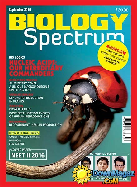 Spectrum Biology - September 2016 Spectrum Biology - September 2016