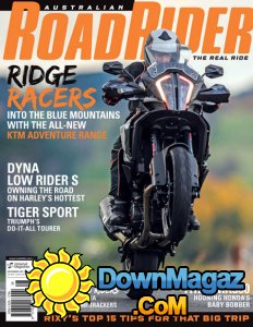Australian Road Rider - 09.2017 Australian Road Rider - 09.2017