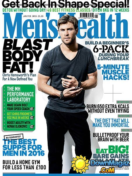 Men's Health UK - January/February 2016 Men's Health UK - January/February 2016