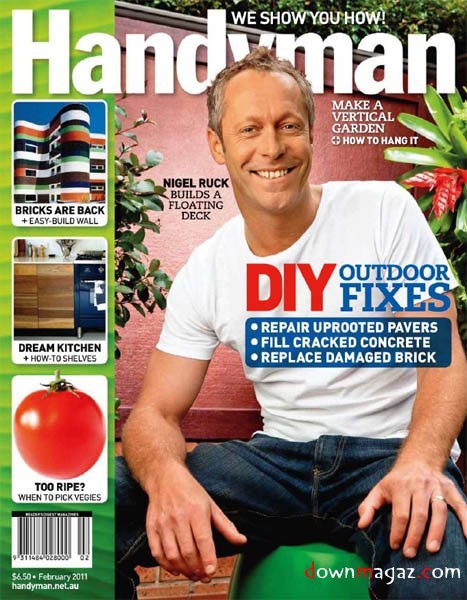 Handyman Australian - February 2011 Handyman Australian - February 2011
