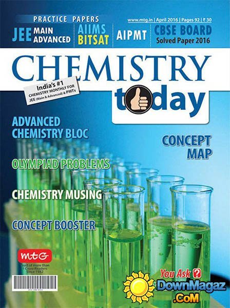 Chemistry Today - April 2016 Chemistry Today - April 2016