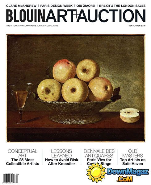 Art+Auction - September 2016 Art+Auction - September 2016