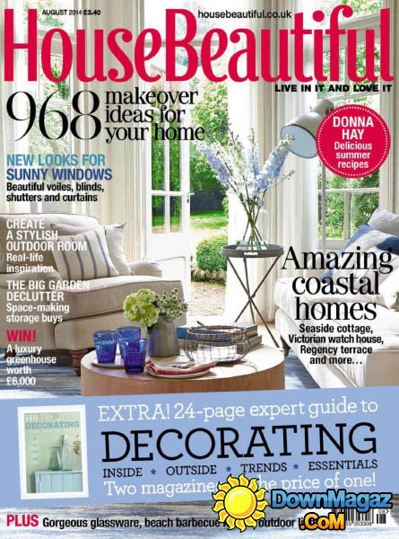 House Beautiful UK - August 2014 House Beautiful UK - August 2014