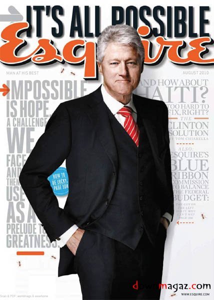 Esquire - August 2010 / USA Esquire - August 2010 / USA