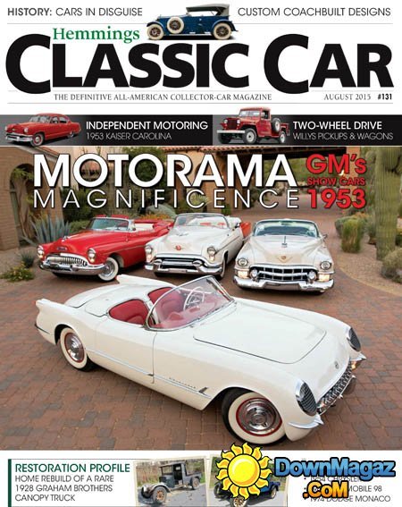 Hemmings Classic Car USA - August 2015 Hemmings Classic Car USA - August 2015