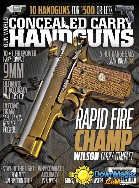 Conceal and Carry Handguns USA - Fall 2015 Conceal and Carry Handguns USA - Fall 2015