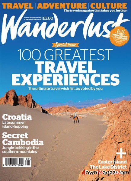 Wanderlust - August/September 2011 Wanderlust - August/September 2011