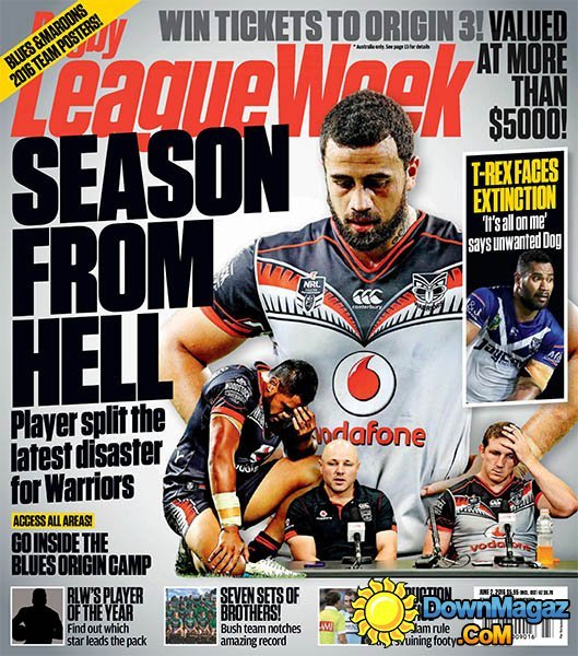 Rugby League Week - 2 June 2016 Rugby League Week - 2 June 2016