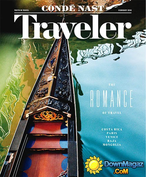 Conde Nast Traveler USA - February 2016 Conde Nast Traveler USA - February 2016