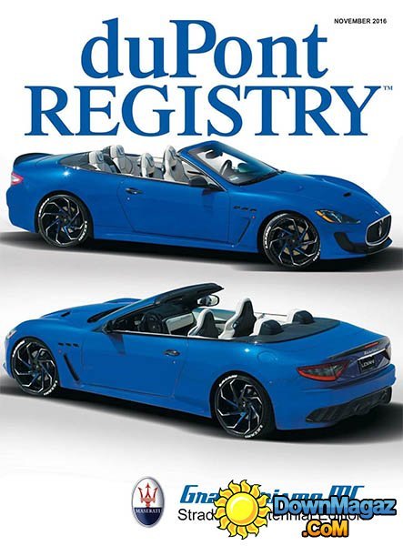 duPont Registry - November 2016 duPont Registry - November 2016