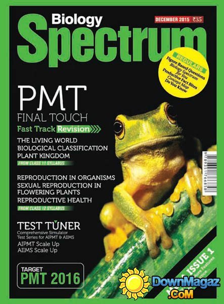 Spectrum Biology IN - December 2015 Spectrum Biology IN - December 2015