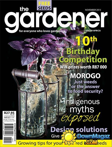 The Gardener Magazine - November 2013 The Gardener Magazine - November 2013