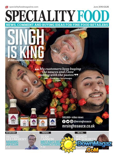 Speciality Food - June 2016