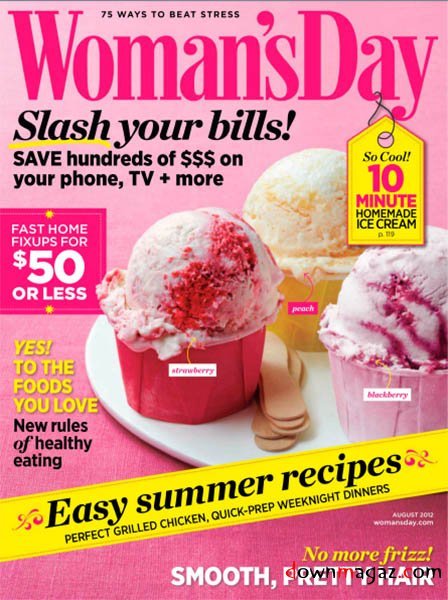 Woman's Day - August 2012 Woman's Day - August 2012