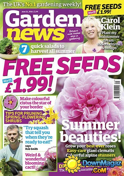 Garden News - 25 June 2016 Garden News - 25 June 2016