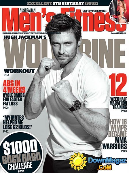 Men's Fitness Australia - August 2013 Men's Fitness Australia - August 2013