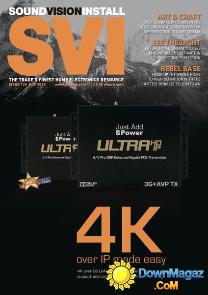 Sound Vision Install UK - November 2015