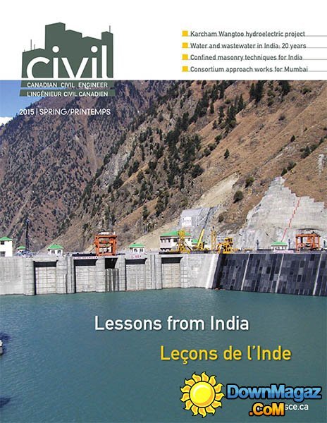 Canadian Civil Engineer - Spring 2015 Canadian Civil Engineer - Spring 2015