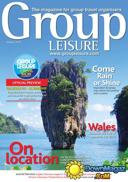Group Leisure UK - October 2015 Group Leisure UK - October 2015