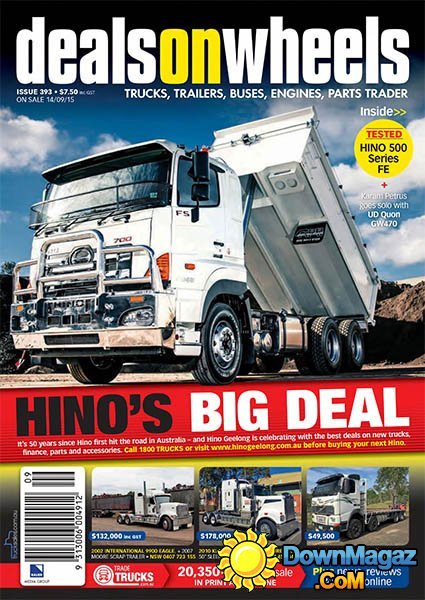 Deals On Wheels AU - Issue 393, 2015 Deals On Wheels AU - Issue 393, 2015