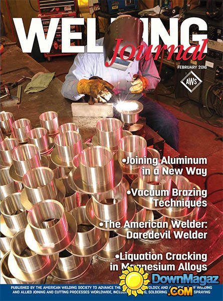 Welding Journal - February 2016 Welding Journal - February 2016