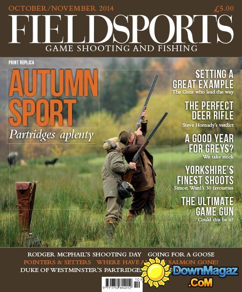 Fieldsports – October/November 2014 Fieldsports – October/November 2014
