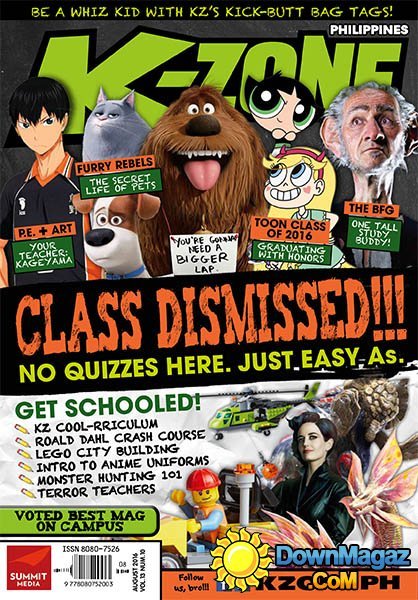 K-Zone - August 2016 K-Zone - August 2016