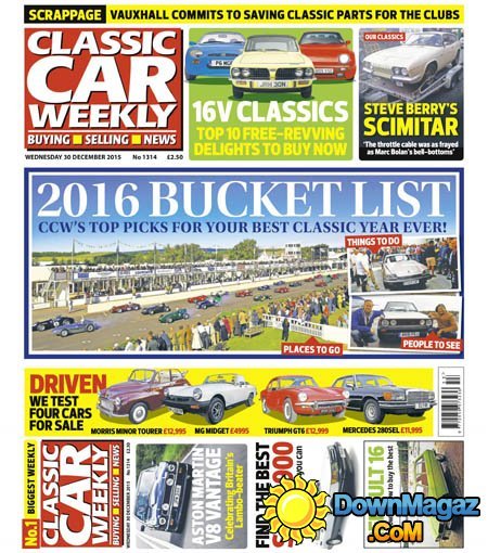 Classic Car Weekly - 30 December 2015 Classic Car Weekly - 30 December 2015