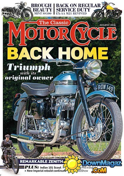The Classic MotorCycle - August 2016