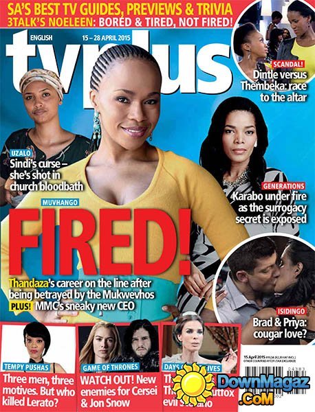 TV Plus South Africa - 15 April 2015 TV Plus South Africa - 15 April 2015