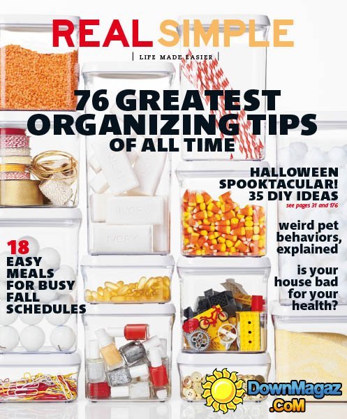Real Simple - October 2014
