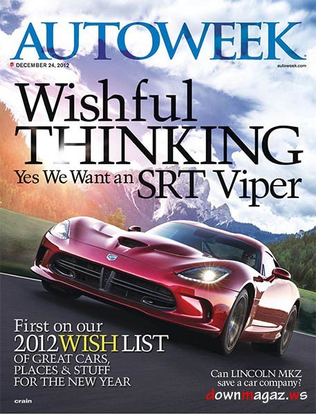 Autoweek - 24 December 2012 Autoweek - 24 December 2012