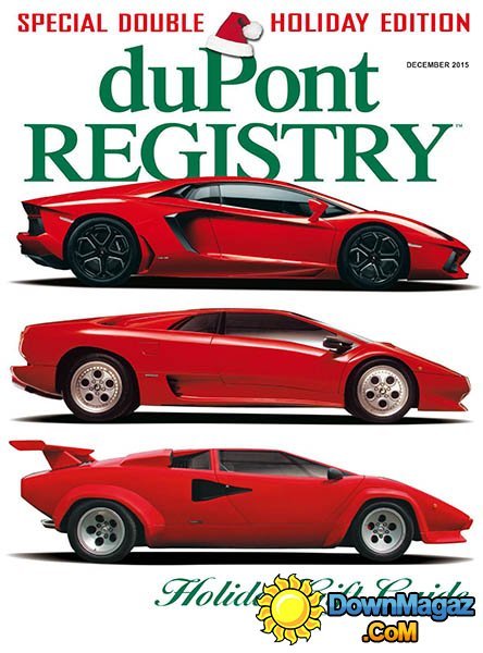 duPont REGISTRY USA - December 2015 duPont REGISTRY USA - December 2015