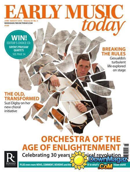 Early Music Today - June-August 2016 Early Music Today - June-August 2016