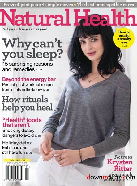Natural Health - December 2011/January 2012 Natural Health - December 2011/January 2012