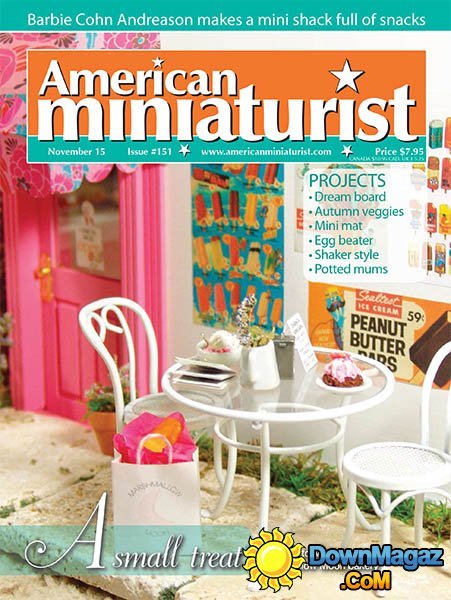 American Miniaturist USA - November 2015 American Miniaturist USA - November 2015