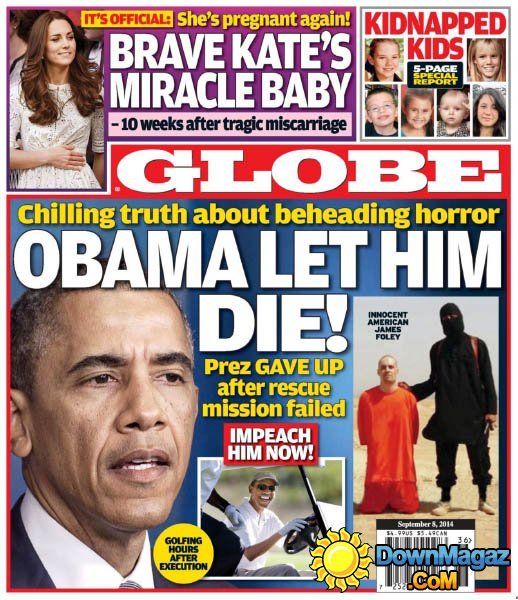 Globe - 8 September 2014