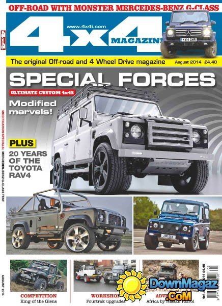4x4 Magazine UK- August 2014