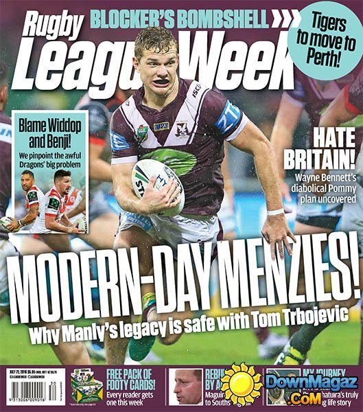 Rugby League Week - 21 July 2016 Rugby League Week - 21 July 2016