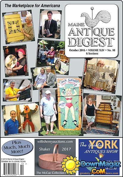 Maine Antique Digest - October 2016