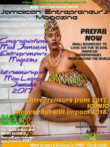 Jamaica's Entrepreneurs - 11.2017 Jamaica's Entrepreneurs - 11.2017
