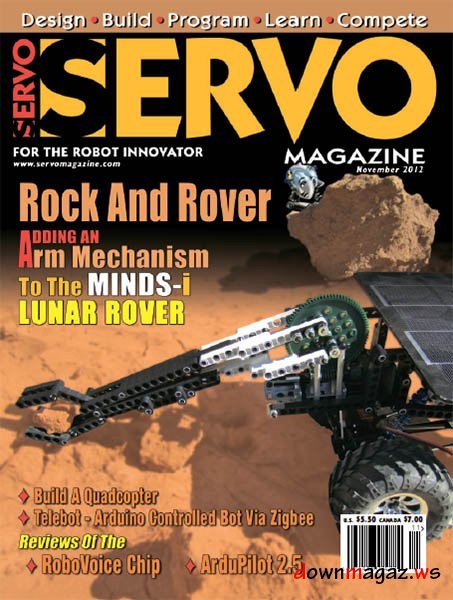 Servo Magazine No.11 - November 2012 Servo Magazine No.11 - November 2012