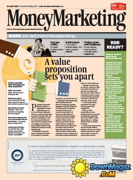 Money Marketing - 30 April 2015
