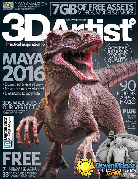 3D Artist - Issue No. 81, 2015 3D Artist - Issue No. 81, 2015