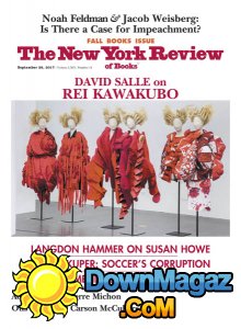 The New York Review of Books - 28.09.2017 The New York Review of Books - 28.09.2017